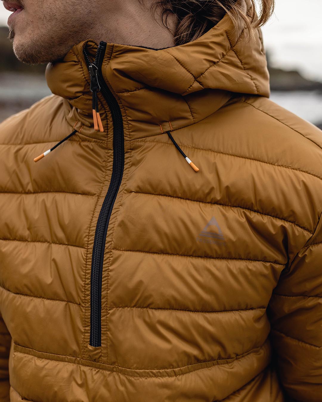 Crest Recycled Insulated Jacket - Golden Brown