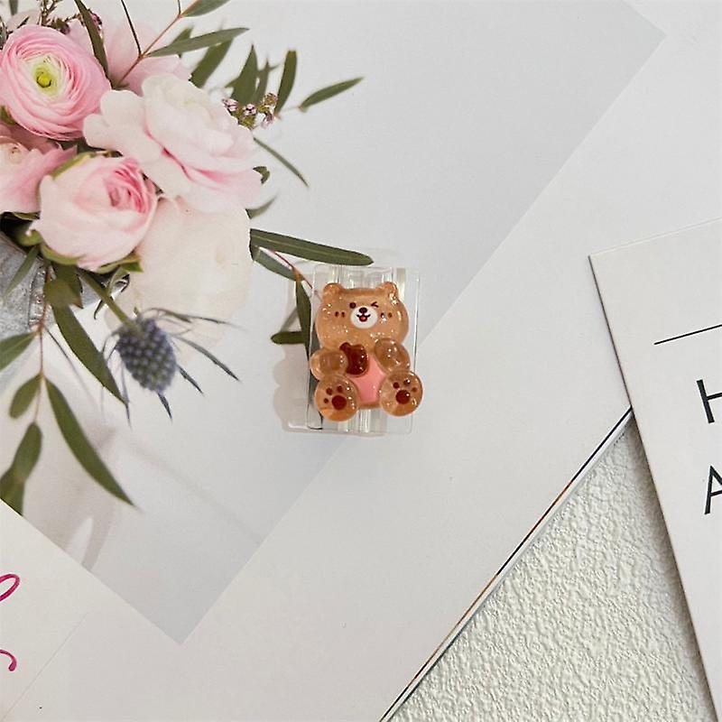 Charging Cable Protector Cute Cartoon Transparent Data Line Protective Cover Charger Cord Management