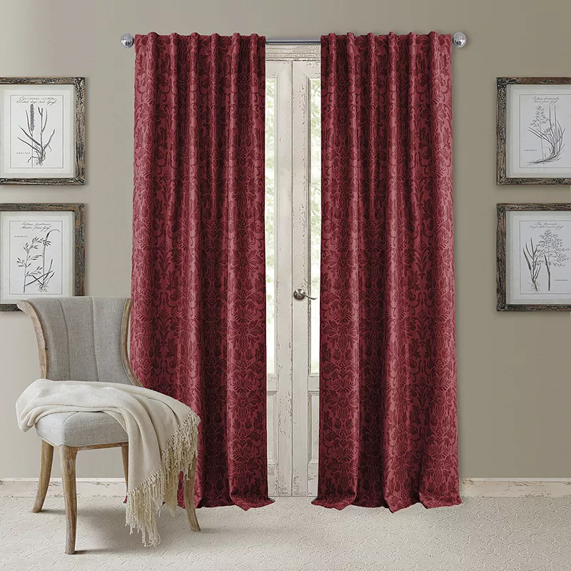 Elrene Home Fashions Antonia Blackout Window Curtain