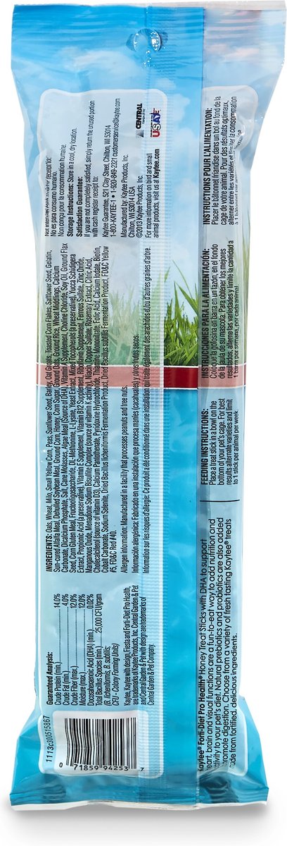 Kaytee Forti-Diet Pro Health Honey Rabbit Treat Sticks