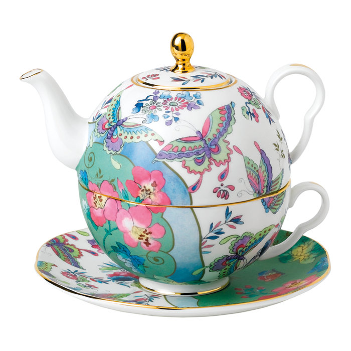 Wedgwood Butterfly Bloom Tea for One