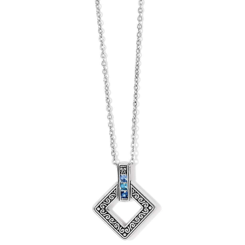 Brighton  Spectrum Light Square Necklace