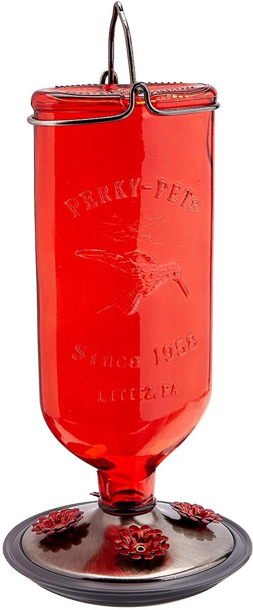 Perky-Pet Antique Bottle Hummingbird Feeder