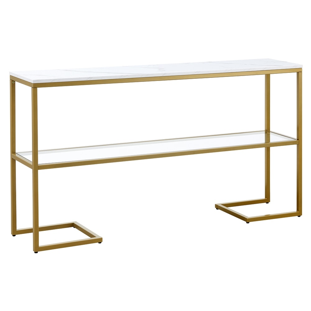 Errol 55'' Wide Rectangular Console Table   55\