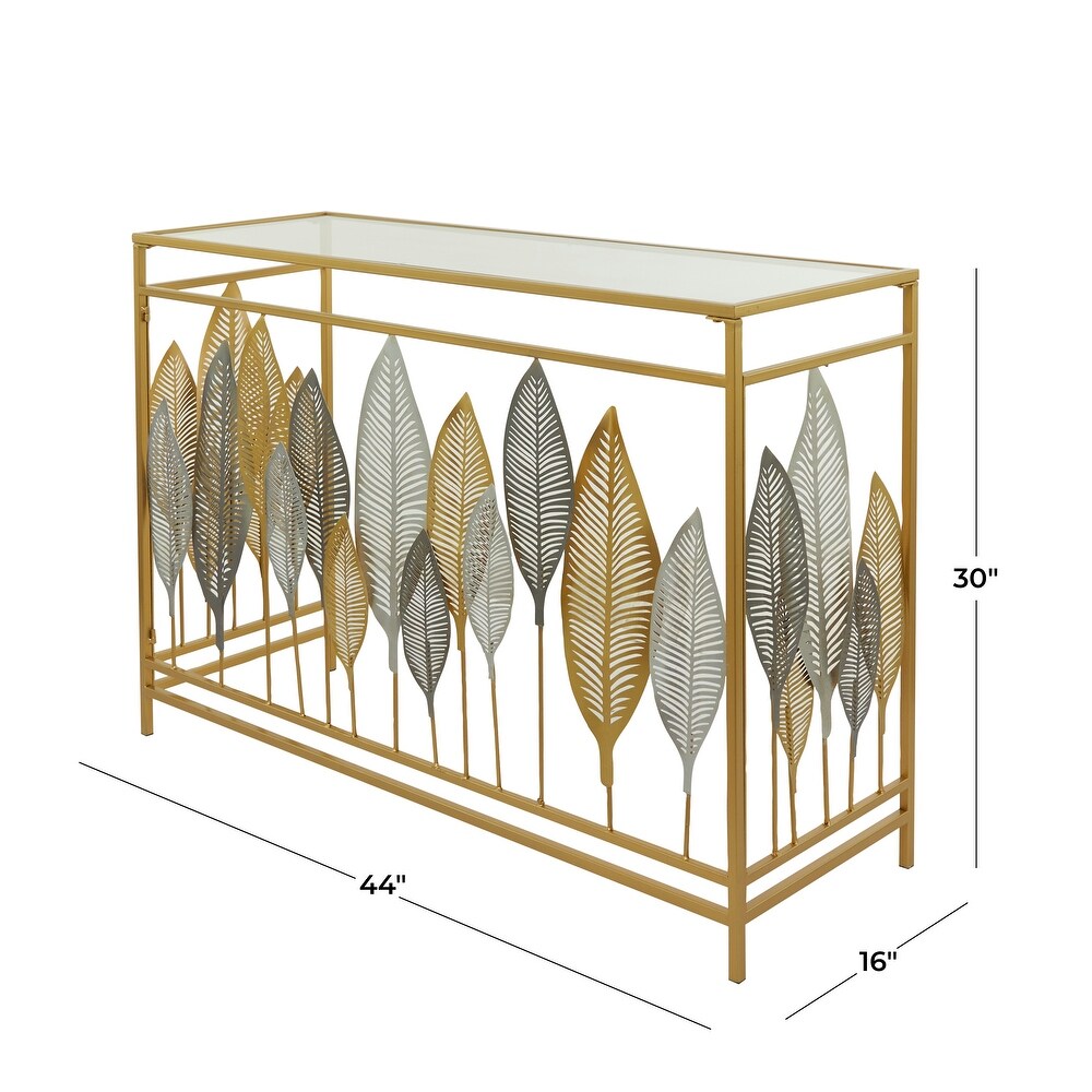 Iron Contemporary Console Table 30 x 44 x 15