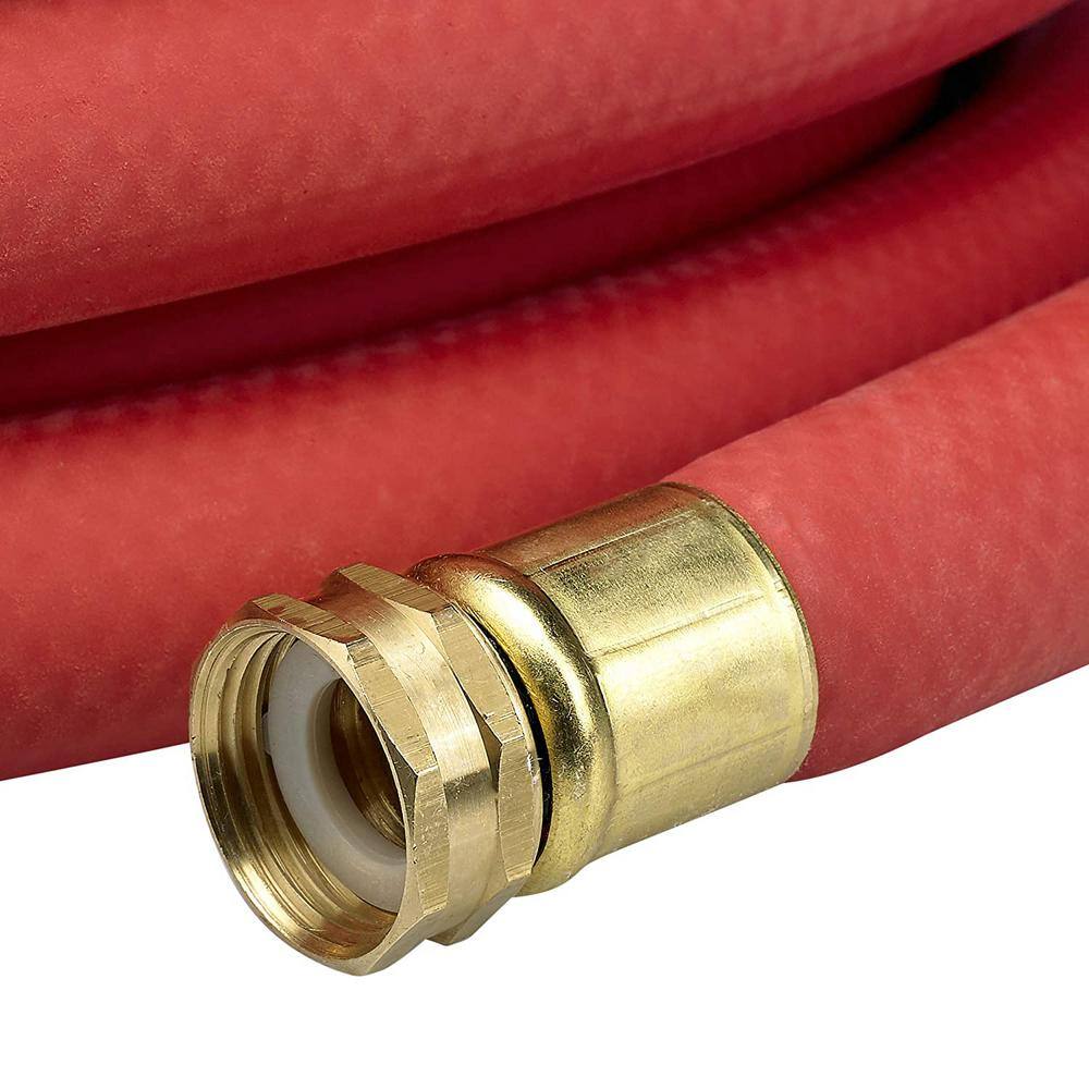 Underhill UltraMax 1 in. x 100 ft. Red Premium Heavy-Duty Garden Water Hose H10-100R