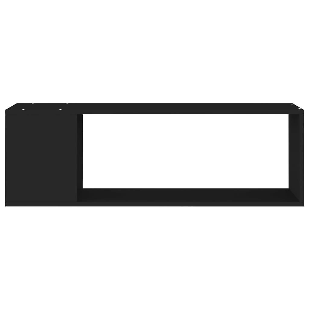 Tv Cabinet Black 100x24x32 Cm Engineered Wood
