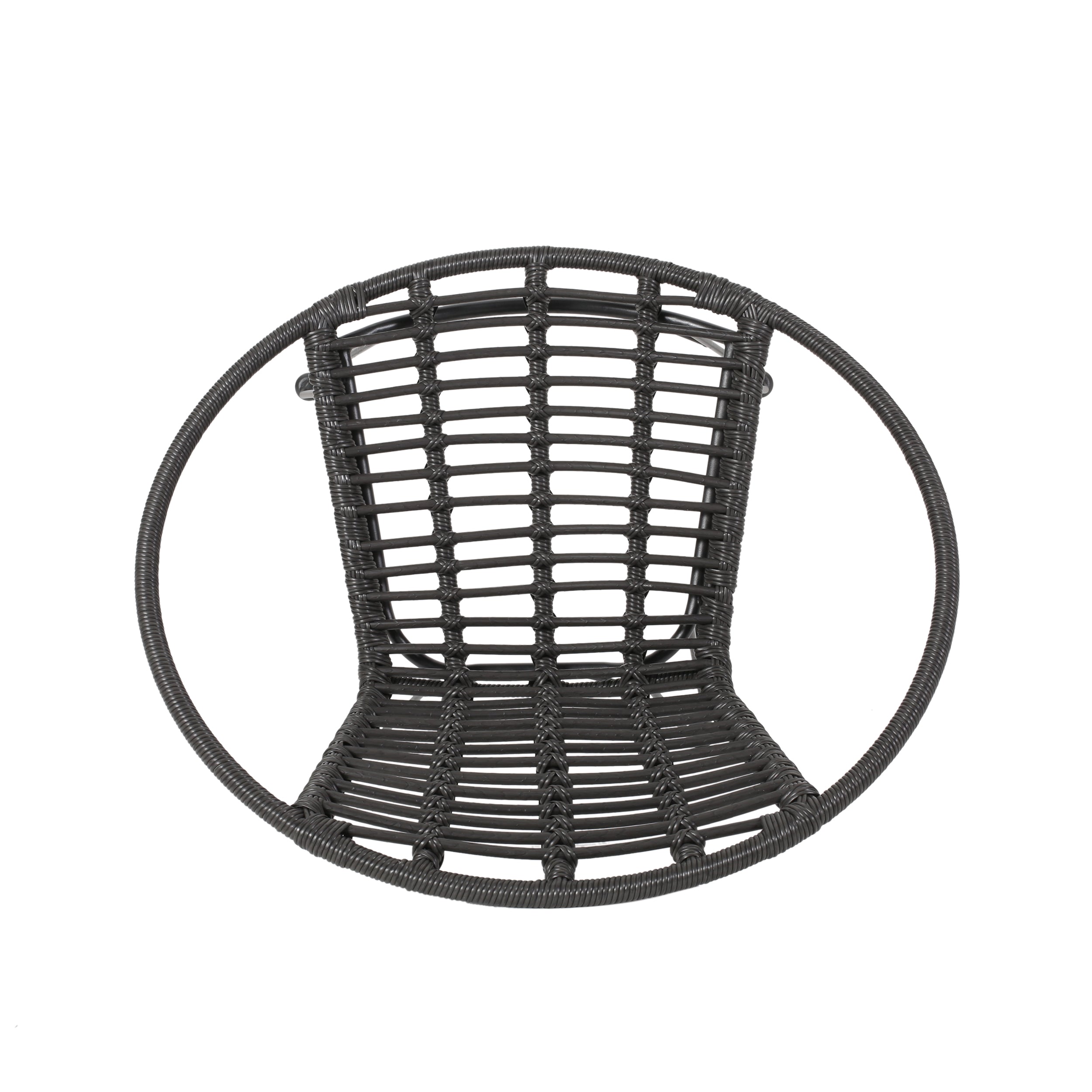 Winnie Outdoor Wicker Dining Chairs (Set of 2)