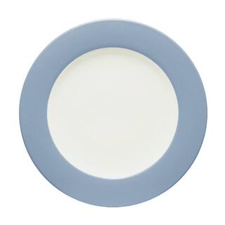 Noritake Colorwave Ice Light Blue Stoneware Rim Dinner Plate 11 in. (Set of 4) 8099-606D