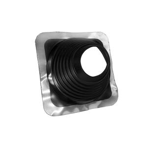 Oatey Master Flash 14 in. x 14 in. Vent Pipe Roof Flashing with 5-12 in. - 11-12 in. Adjustable Diameter 14056