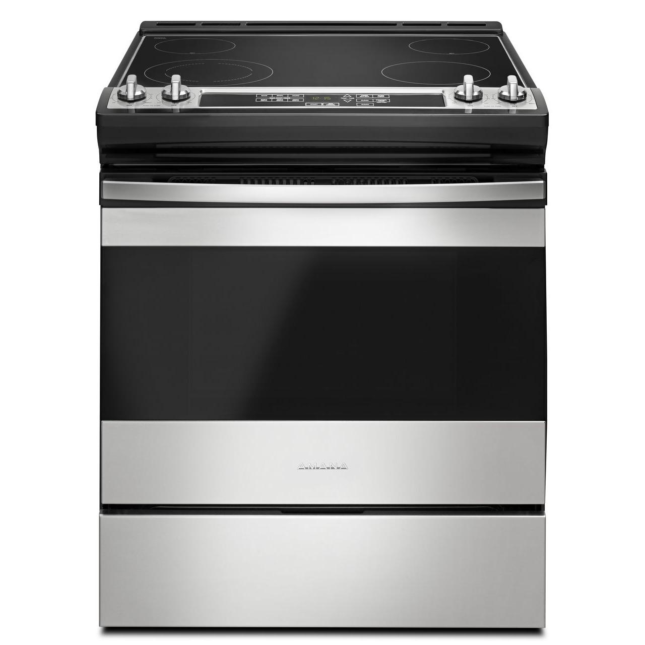 Amana 30in Slide-In Electric Range YAES6603SFS