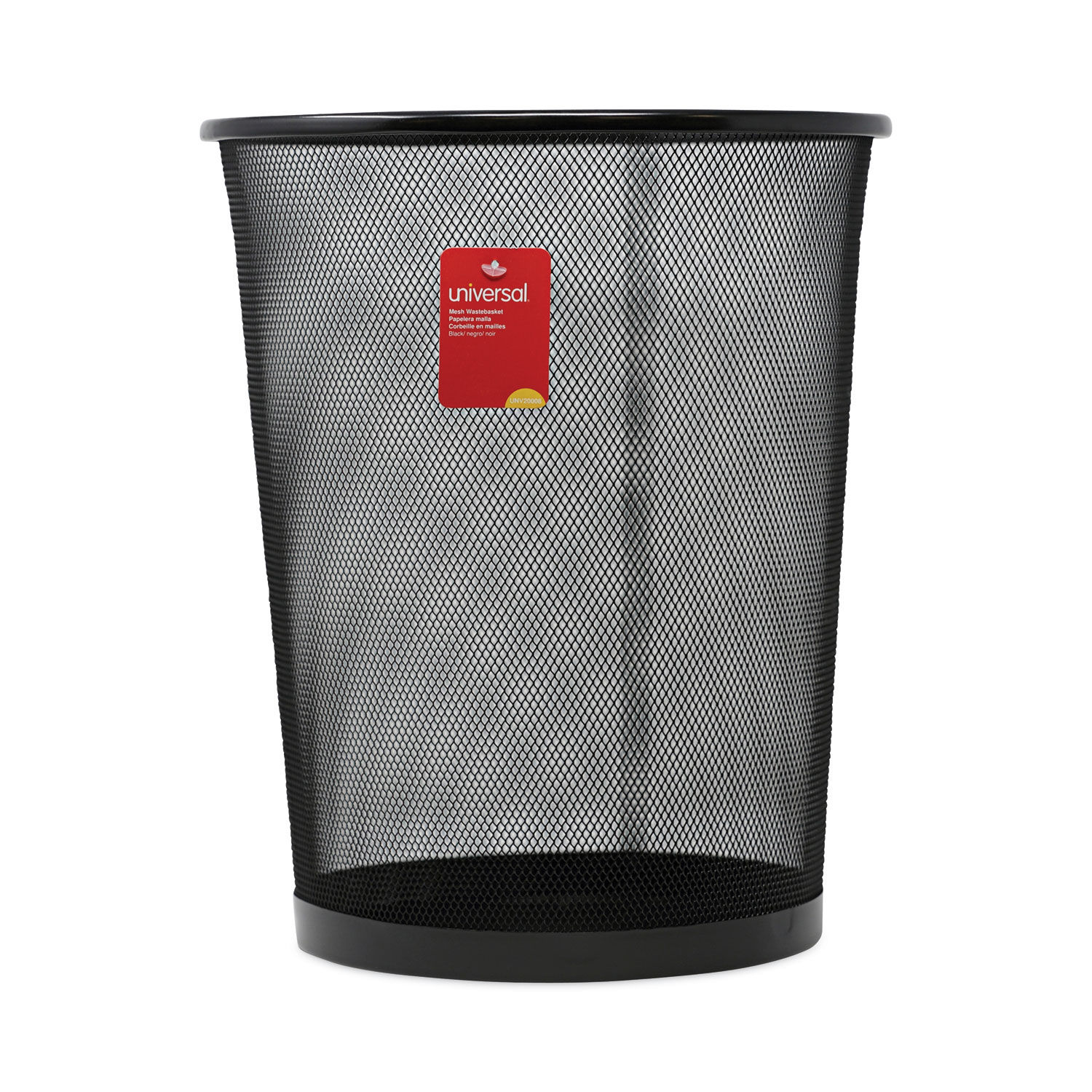 Mesh Wastebasket by Universalandreg; UNV20008