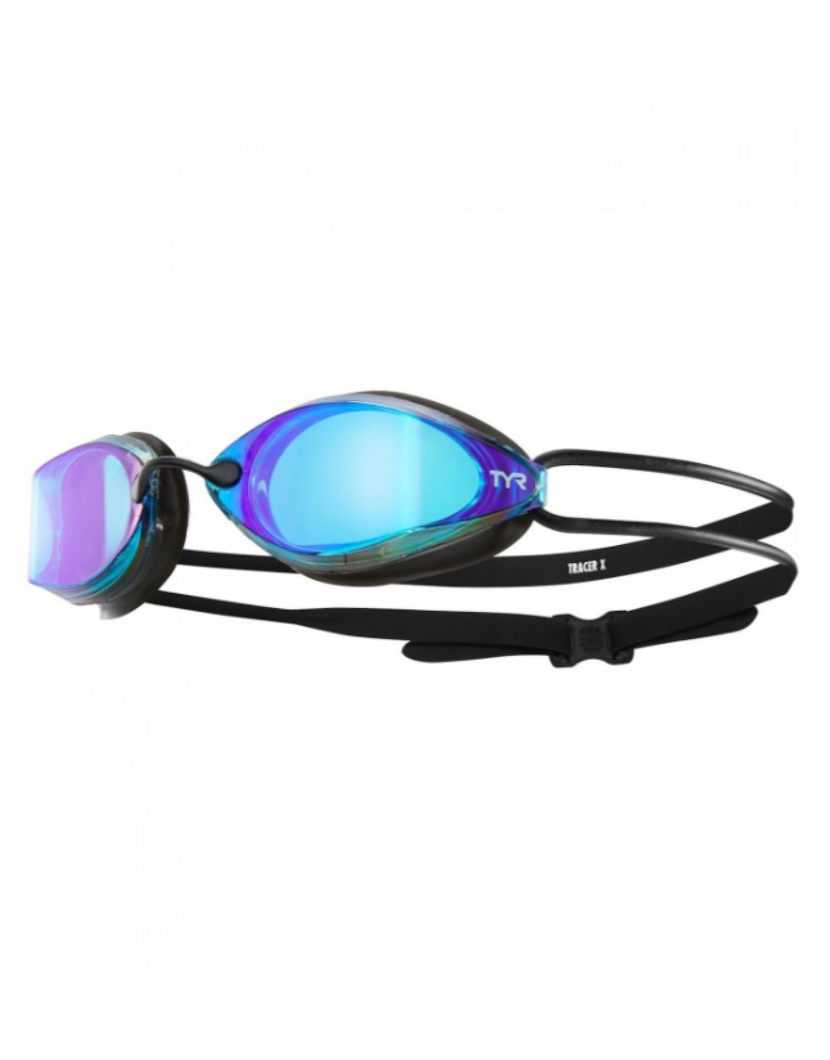 TYR Tracer-X Racing Mirrored Swim Goggles