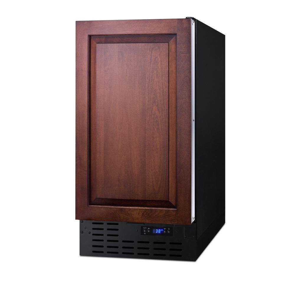 Summit Appliance 18 in. W 2.7 cu. ft. Freezerless Fridge with Panel-Ready Door Counter Depth FF1843BIFADA