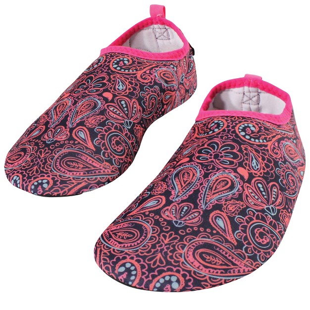 Hudson Baby Kids And Adult Water Shoes For Sports Yoga Beach And Outdoors Paisley Punch