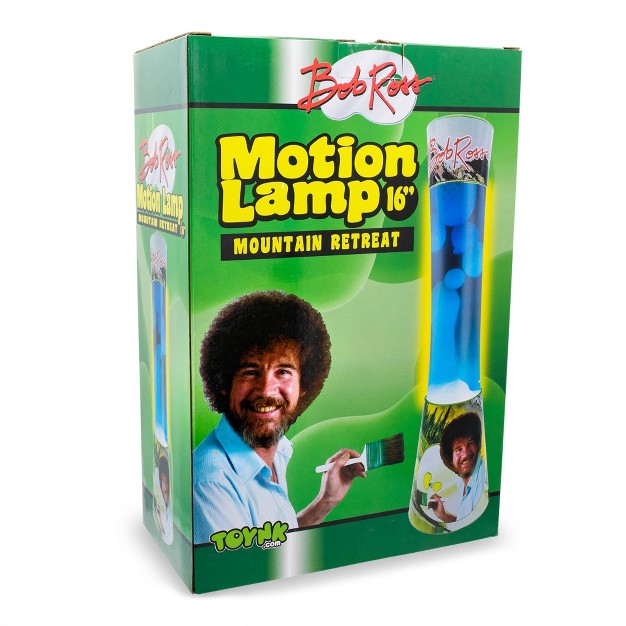 Toynk Bob Ross Mountain Retreat Motion Mood Light 16 Inches