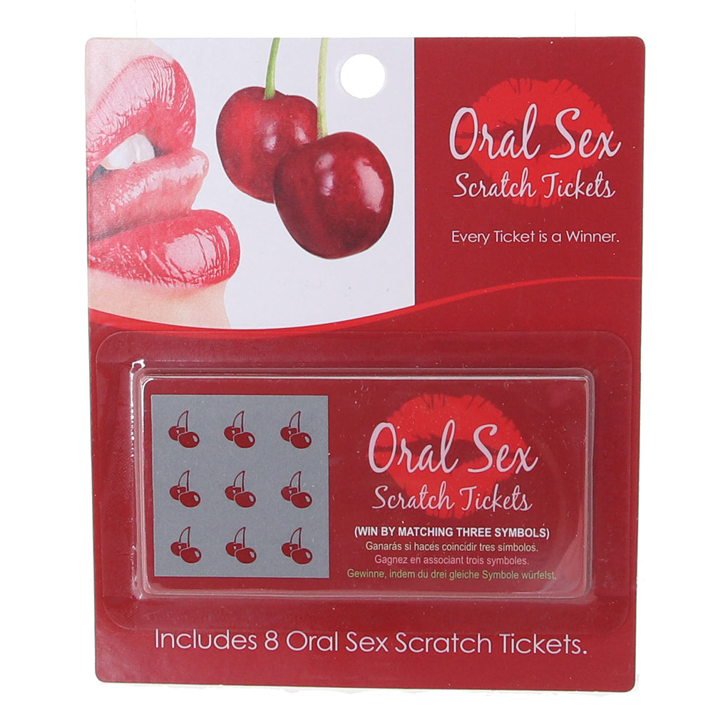 Oral Sex Scratch Tickets