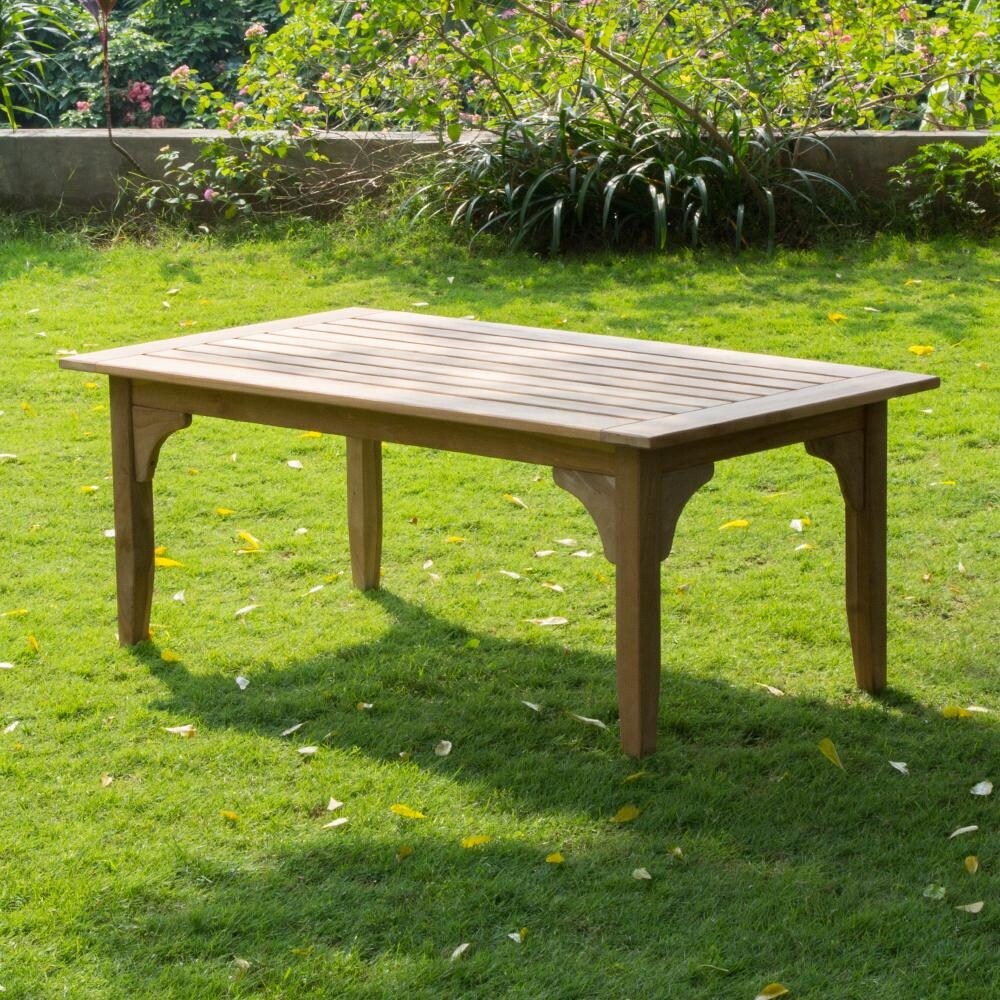 Cambridge Casual Leon Teak Patio Coffee Table