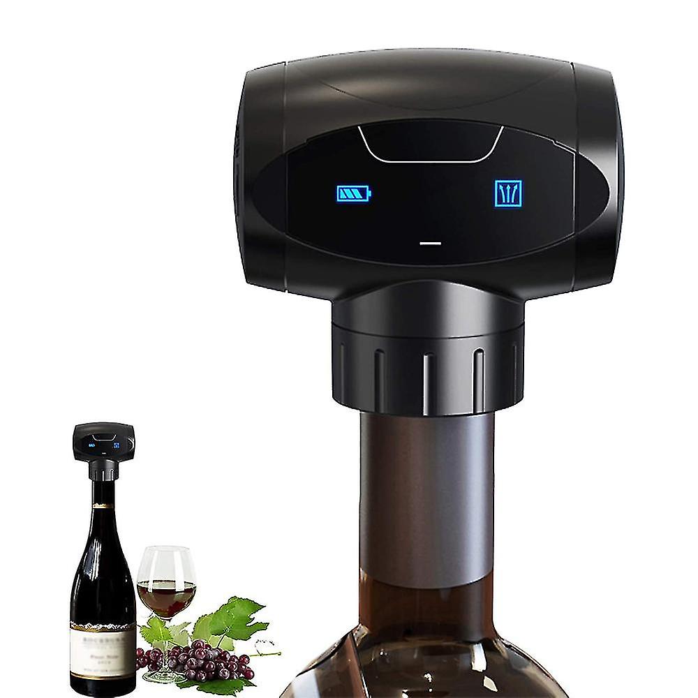 Electric Wine Stopper Vacuum Wine Saver Automatic Wine Bottle Stopper Vacuum Pump ， Keep Wine Fresh