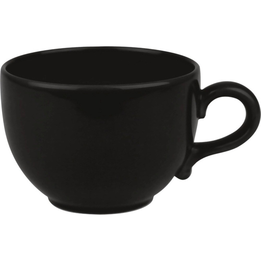 Waechtersbach Fun Factory Black Jumbo Cups (Set of 4)