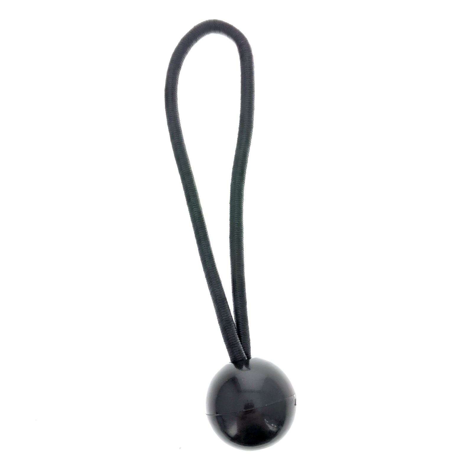 8pc ASR Outdoor Black Stretch Cords with Plastic Balls Polypropylene Cover