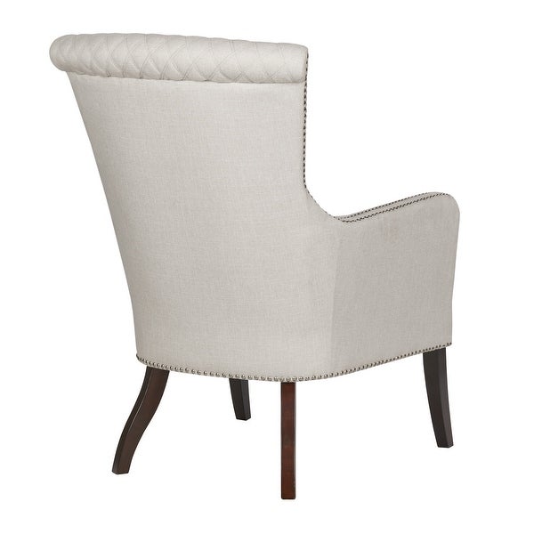 Madison Park Lea Natural/ Morocco Accent Chair