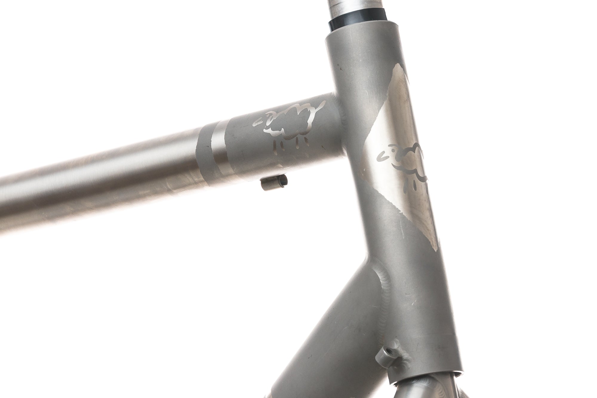 Black Sheep Custom Titanium Disc Road 55cm Bike