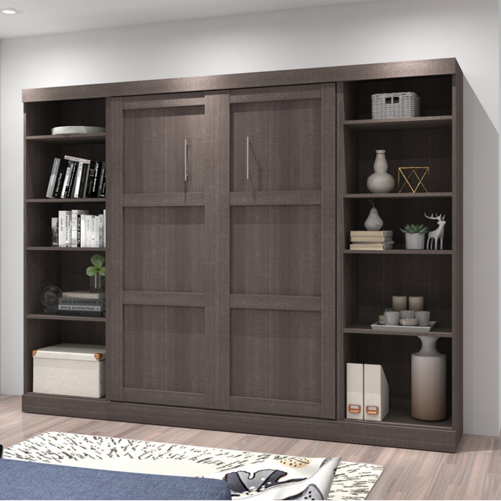 Bestar Pur V Storage Unit Murphy Wall Bed