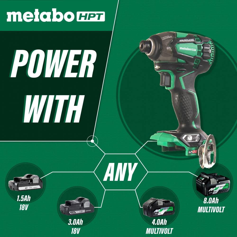 18V Impact Driver， Bare Tool ;