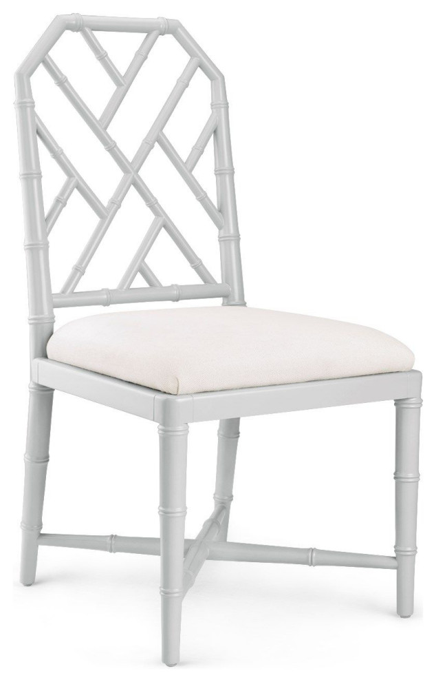 Jardin Side Chair Gray   Asian   Dining Chairs   by Old Bones Co.  Studios  Houzz