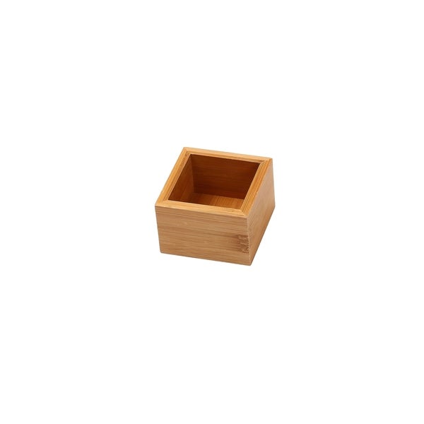 YBM Home Bamboo Kitchen Drawer Organizer Storage Box