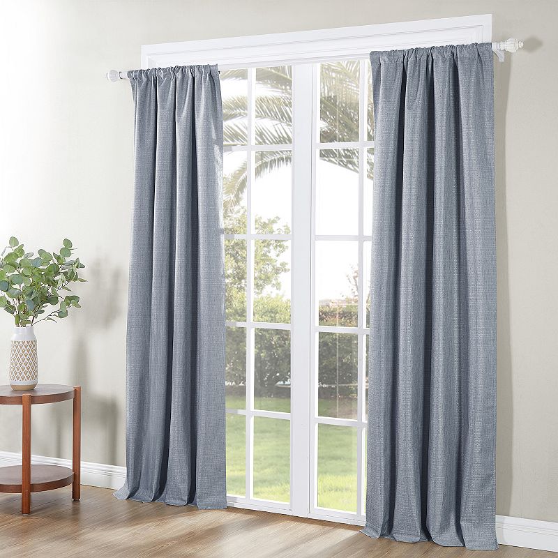 B. Smith 2-pack Total Blackout Window Curtain Set