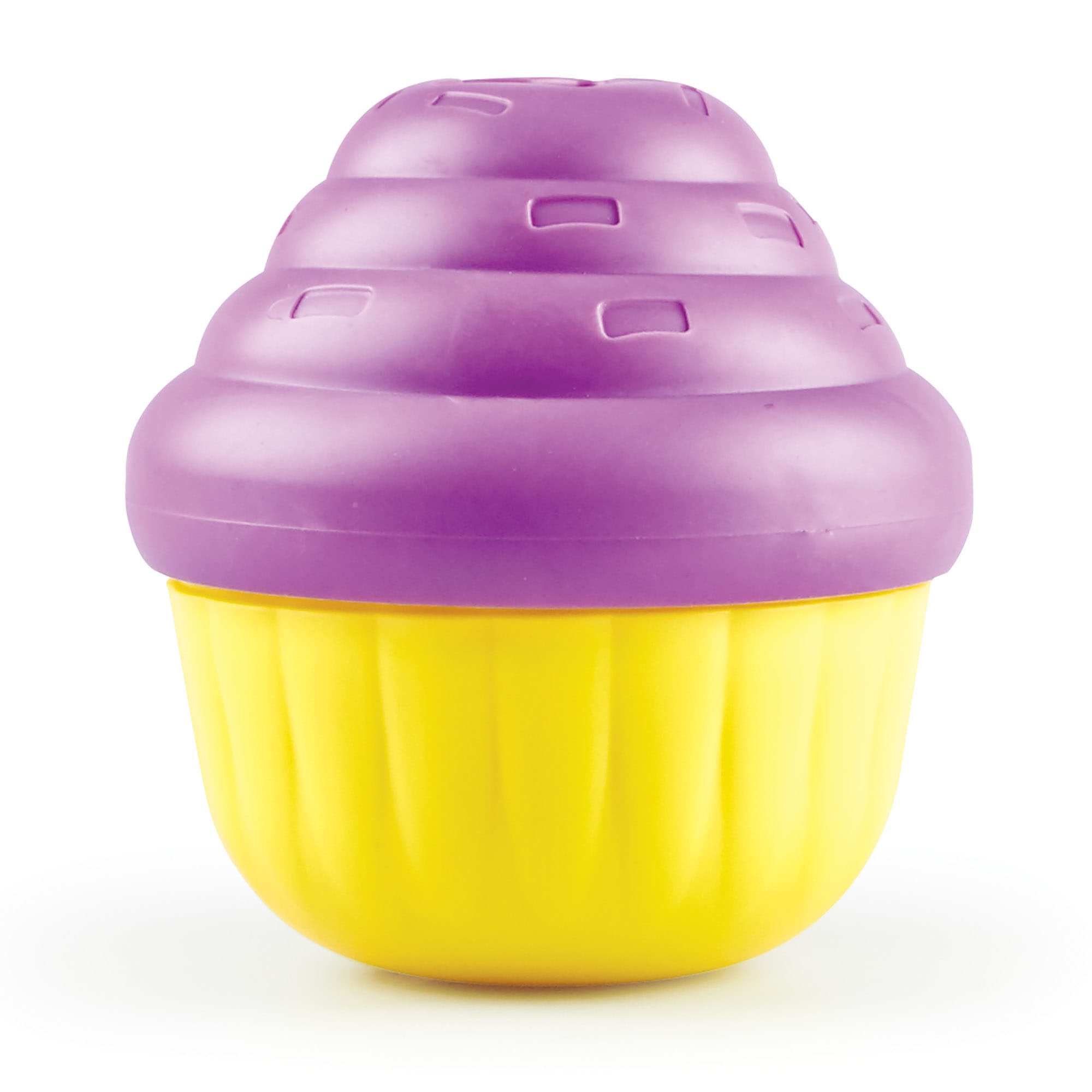 BRIGHTKINS Cupcake Treat Dispenser Dog Toy， Large