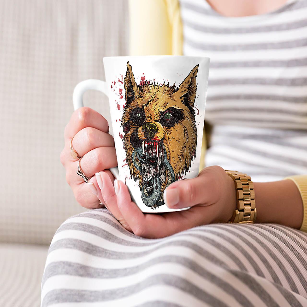 Hyena Beast Wild Animal NEW White Tea Coffee Ceramic Latte Mug 17 oz | Wellcoda