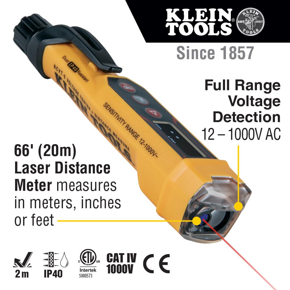 Volt Tester with Laser Dist Meter ;