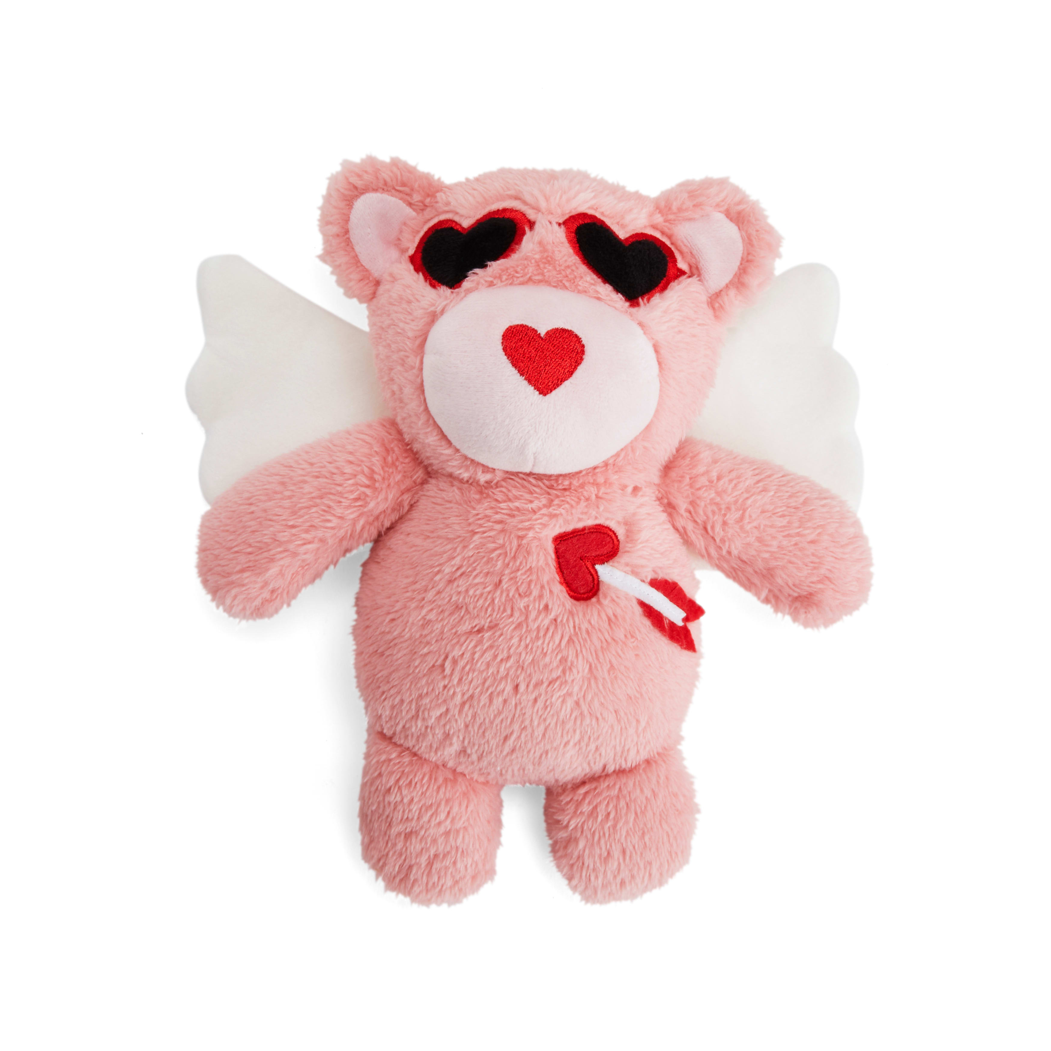 YOULY Valentines Day Cupig Plush Dog Toy， Medium