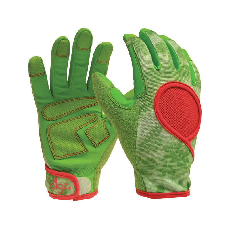 Digz Women\u0027s Indoor/Outdoor Gardening Gloves Green S 1 pair