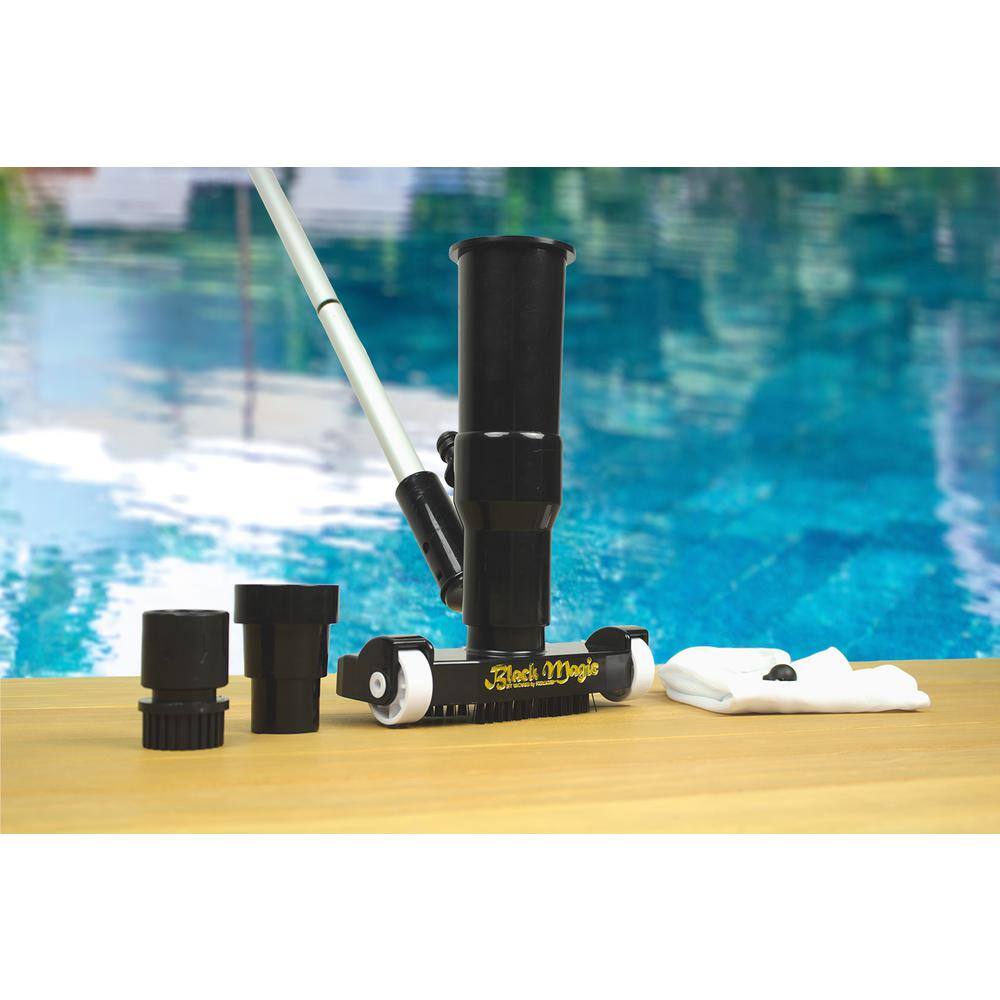 Poolmaster Black Magic Jet Pool and Spa Vacuum with Pole 28009