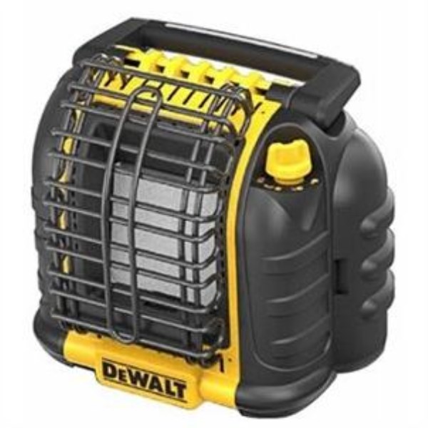 DEWALT 12，000 BTU Radiant Cordless Propane Heater