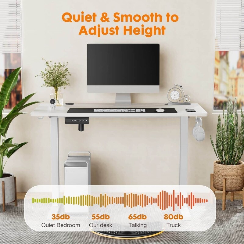 Electric Height Adjustable Ergonomic Computer Desk