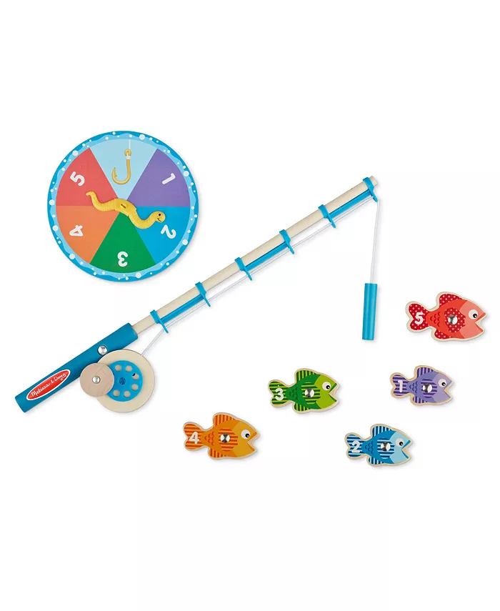 Melissa and Doug Kids Catch and Count Fishing Game