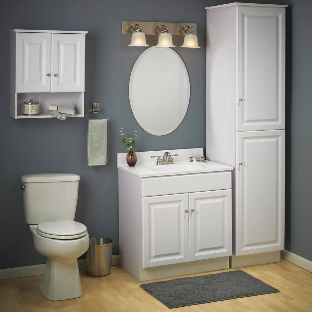 Design House Wyndham 30 in 2Door Bath Vanity Cabinet Only in White