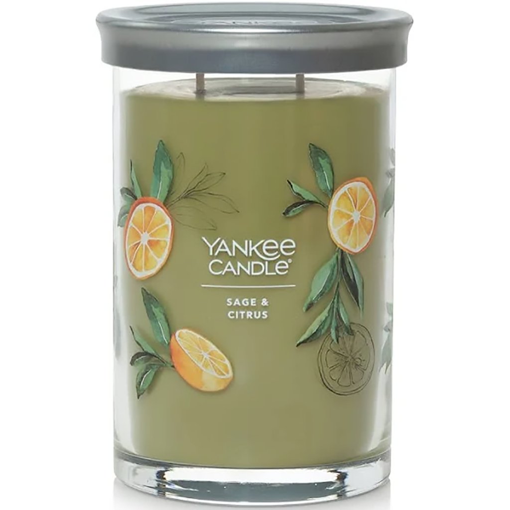 Yankee Candle  Signature Large Tumbler Candle in Sage & Citrus