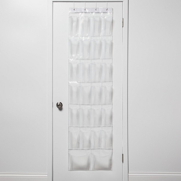 Over the door Shoe Organizer Clear