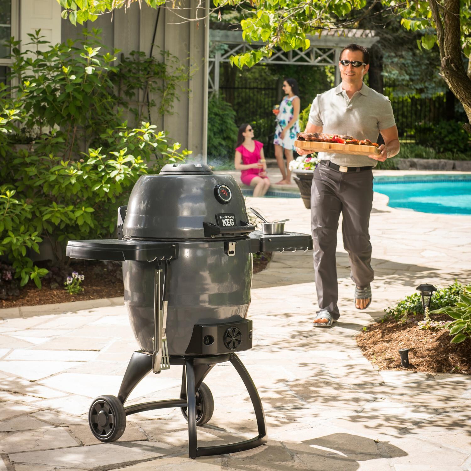 Broil King Keg 5000 Steel Charcoal Kamado Grill