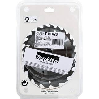 Makita 6-12 in. Carbide-Tipped Circular Saw Blade (2-Pieces) T-01426