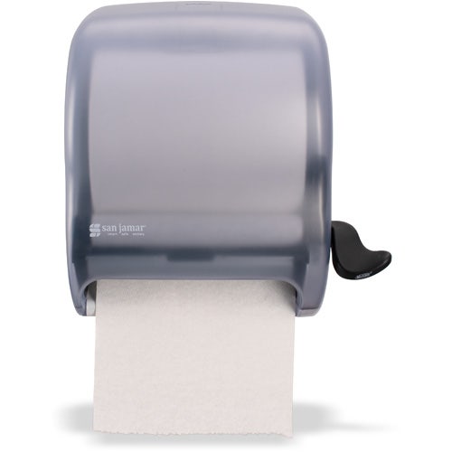 San Jamar T950TBL Classic Element Lever Roll Towel Dispenser， Artic Blue