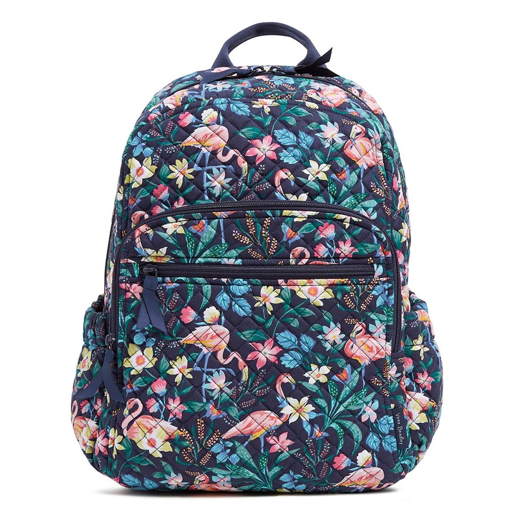 Vera Bradley  Small Backpack in Flamingo Garden