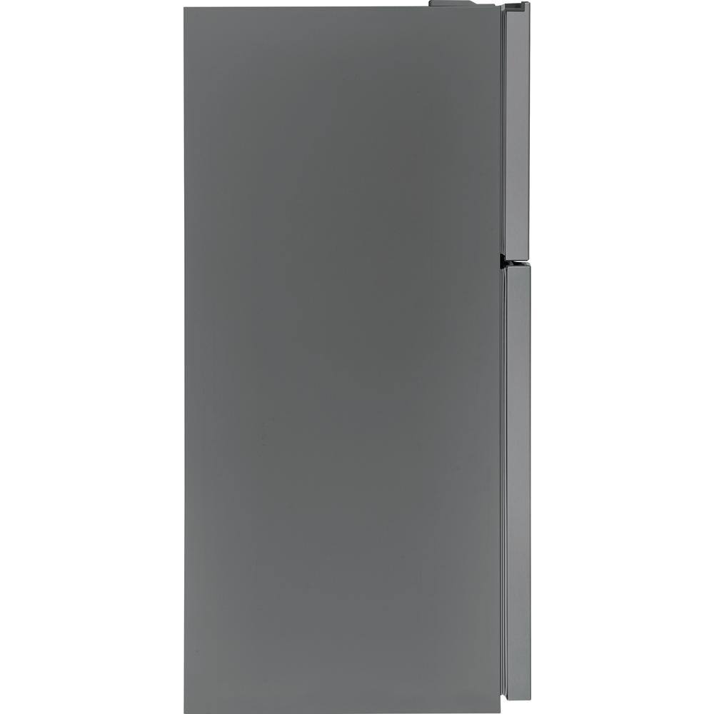 Frigidaire 10.1 cu. ft. Top Freezer Refrigerator in Brushed Steel ENERGY STAR FFET1022UV