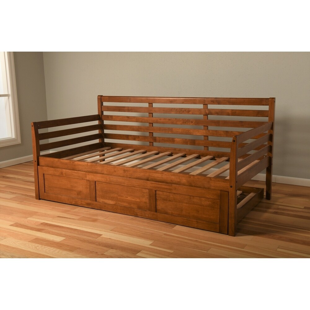 Copper Grove Kutaisi Daybed/Trundle Bed with Mattresses Included